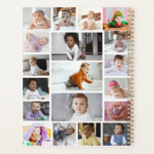 Ontwerp je eigen 19 fotocollage planner (Achterkant)