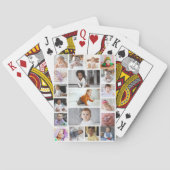 Ontwerp je eigen 19 fotocollage pokerkaarten (Achterkant)