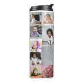 Ontwerp je eigen 19 fotocollage thermosbeker (Gedraaid links)