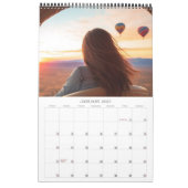 Ontwerp je eigen 2025 foto Vrienden Reizen Kalender (Jan 2027)