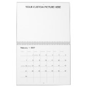 Ontwerp je eigen 2027 kalender (Feb 2027)