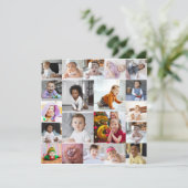 Ontwerp je eigen 20 fotocollage (Staand voorkant)