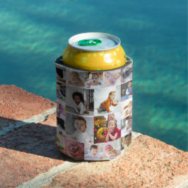 Ontwerp je eigen 20 fotocollage blikjeskoeler