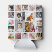 Ontwerp je eigen 20 fotocollage blikjeskoeler (Achterkant)