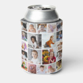 Ontwerp je eigen 20 fotocollage blikjeskoeler (Blikje Achterkant)