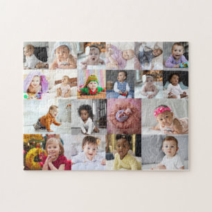 Ontwerp je eigen 20 fotocollage legpuzzel