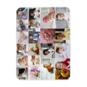 Ontwerp je eigen 20 fotocollage magneet (Verticaal)