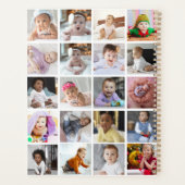 Ontwerp je eigen 20 fotocollage planner (Achterkant)