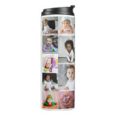 Ontwerp je eigen 20 fotocollage thermosbeker (Gedraaid links)