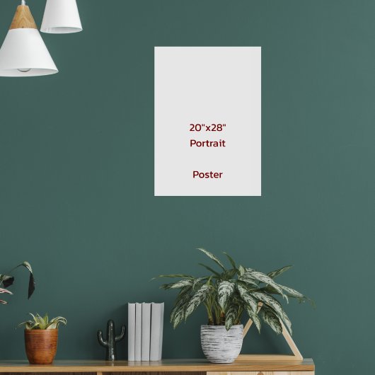 Ontwerp Je Eigen 20"x28" Poster (Woonkamer 1)