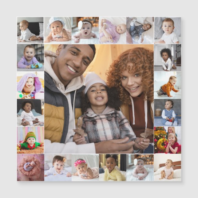 Ontwerp je eigen 21 fotocollage (Voorkant)