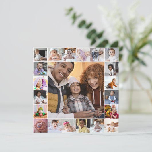 Ontwerp je eigen 21 fotocollage (Staand voorkant)