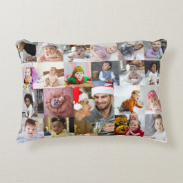 Ontwerp je eigen 21 fotocollage accent kussen