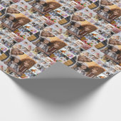 Ontwerp je eigen 21 fotocollage cadeaupapier (Hoek)