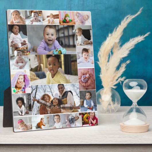 Ontwerp je eigen 21 fotocollage fotoplaat (Zijkant)