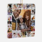 Ontwerp je eigen 21 fotocollage keramisch ornament (Rechts)