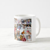 Ontwerp je eigen 21 fotocollage koffiemok (Voorkant rechts)