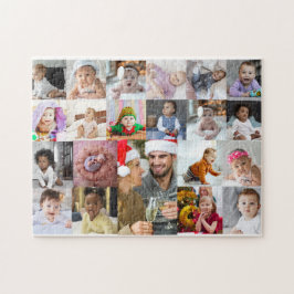 Ontwerp je eigen 21 fotocollage legpuzzel