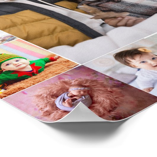 Ontwerp je eigen 21 fotocollage poster (Hoek)