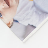 Ontwerp je eigen 22 fotocollage fleece deken (Hoek)