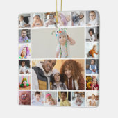 Ontwerp je eigen 22 fotocollage keramisch ornament (Links)