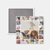 Ontwerp je eigen 22 fotocollage magneet (Voorkant / Achterkant)