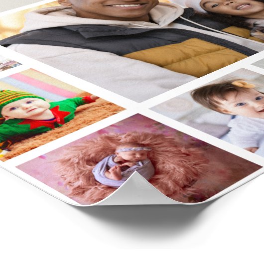 Ontwerp je eigen 22 fotocollage poster (Hoek)