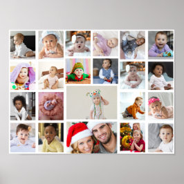 Ontwerp je eigen 22 fotocollage poster