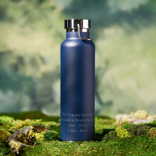Ontwerp je eigen 22oz marine koperen vacuüm geïsol waterfles