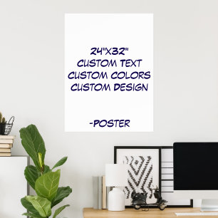 Ontwerp Je Eigen 24"x32" Mat Poster