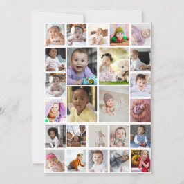Ontwerp Je Eigen 25 Foto Collage Ingelijste Kunst Notitiekaartje