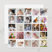 Ontwerp je eigen 25 fotocollage (Voorkant / Achterkant)