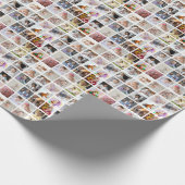 Ontwerp je eigen 25 fotocollage cadeaupapier (Hoek)