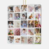 Ontwerp je eigen 25 fotocollage keramisch ornament (Links)