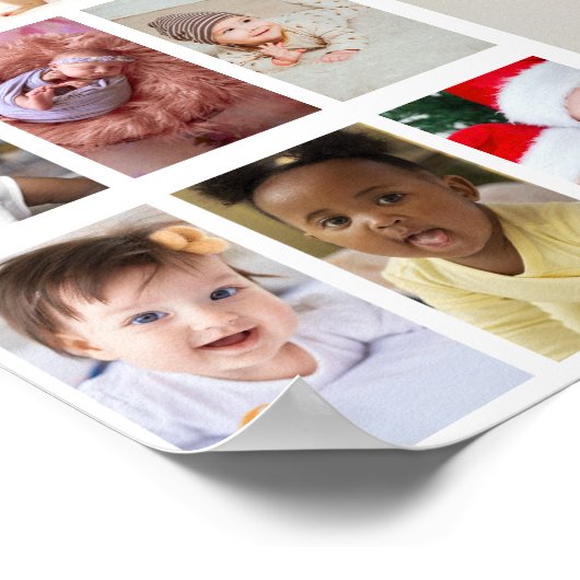 Ontwerp je eigen 25 fotocollage poster (Hoek)