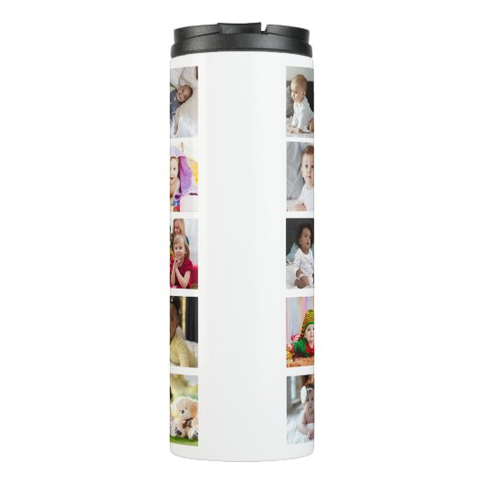 Ontwerp je eigen 25 fotocollage thermosbeker (Achterkant)