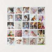 Ontwerp je eigen 25 fotocollage wandkleed (Voorkant)