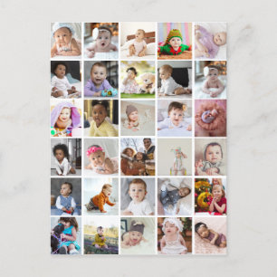 Ontwerp Je Eigen 30 Foto Collage Briefkaart
