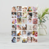 Ontwerp Je Eigen 30 Foto Collage Kaart (Staand voorkant)