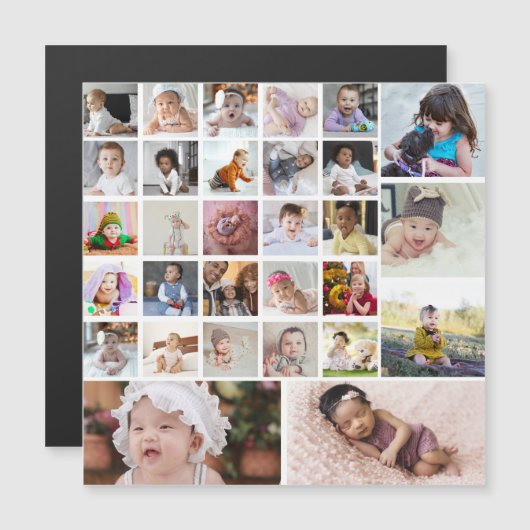 Ontwerp je eigen 30 fotocollage (Voorkant / Achterkant)