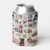 Ontwerp je eigen 30 fotocollage blikjeskoeler (Blikje Voorkant)