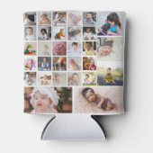 Ontwerp je eigen 30 fotocollage blikjeskoeler (Voorkant)