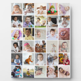 Ontwerp je eigen 30 fotocollage fotoplaat