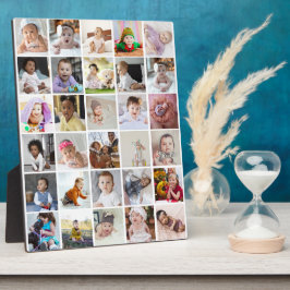 Ontwerp je eigen 30 fotocollage fotoplaat