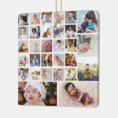 Ontwerp je eigen 30 fotocollage keramisch ornament (Links)