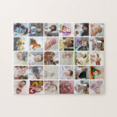 Ontwerp je eigen 30 fotocollage legpuzzel (Horizontaal)