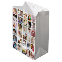 Ontwerp je eigen 30 fotocollage medium cadeauzakje