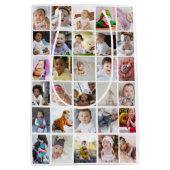 Ontwerp je eigen 30 fotocollage medium cadeauzakje (Voorkant)