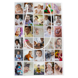 Ontwerp je eigen 30 fotocollage medium cadeauzakje