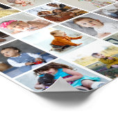 Ontwerp je eigen 30 fotocollage poster (Hoek)